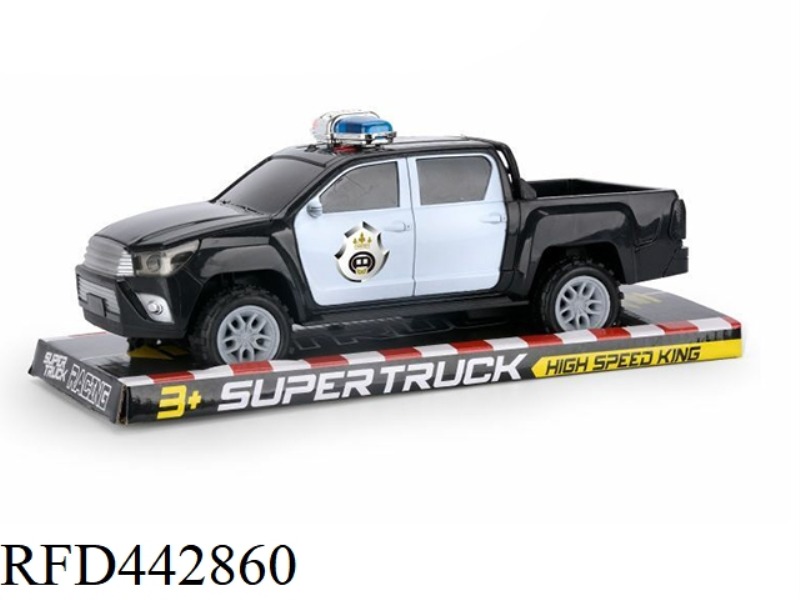 1: 14 INERTIA DOUBLE ROW PICKUP TRUCK