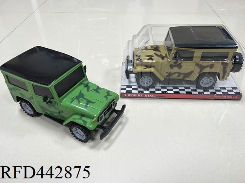 1: 14 FJ40 CAMOUFLAGE INERTIA VEHICLE