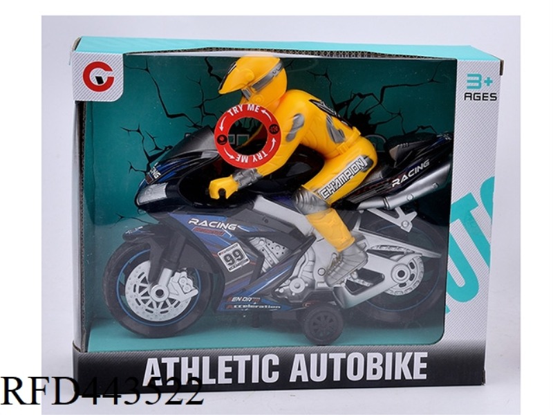 INERTIAL LIGHT MUSIC RACING MOTORCYCLE