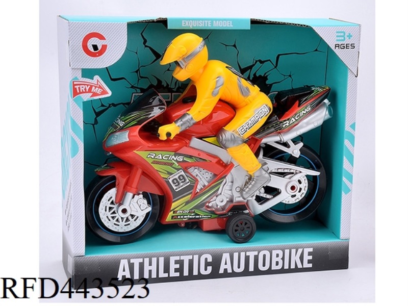 INERTIAL LIGHT MUSIC RACING MOTORCYCLE