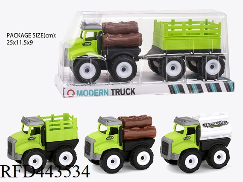 INERTIA FARMER'S CART (WOOD BAR, BAR, OIL TANK) TOW BAR