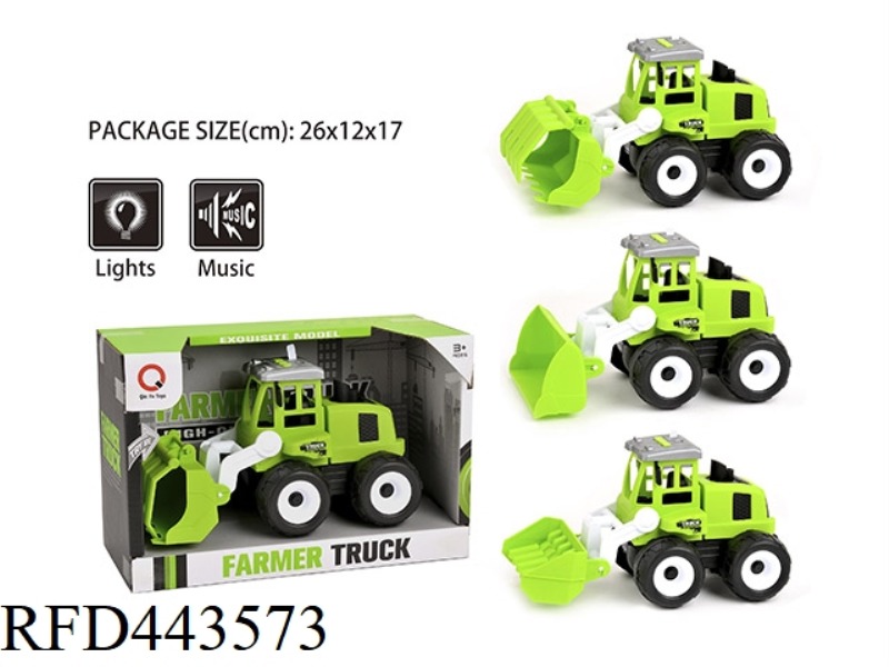 LIGHT AND MUSIC INERTIAL FARMER CAR