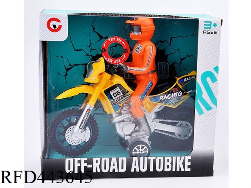 INERTIA LIGHT AND MUSIC OFF-ROAD MOTORCYCLE