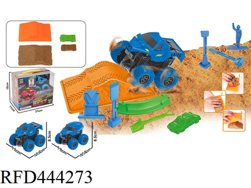 SPACE SAND SCENE ANIMAL CAR SUIT
