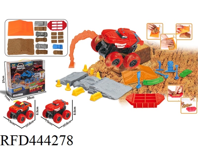 SPACE SAND SCENE ANIMAL CAR SUIT