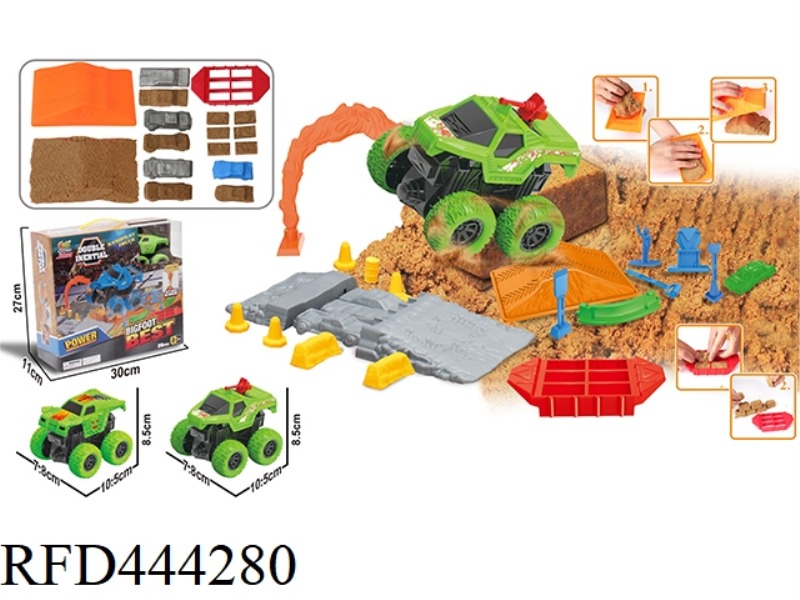 SPACE SAND SCENE ANIMAL CAR SUIT
