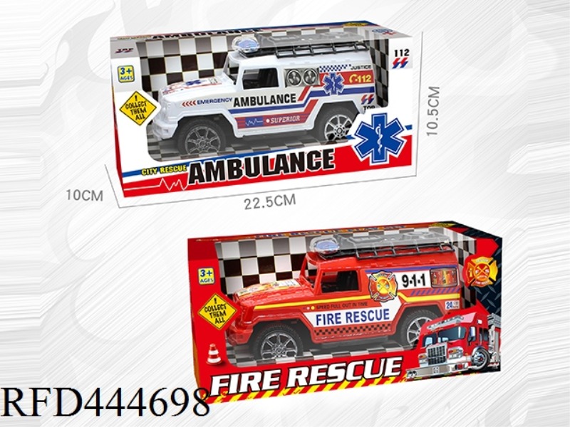 INERTIA AMBULANCE FIRE TRUCK