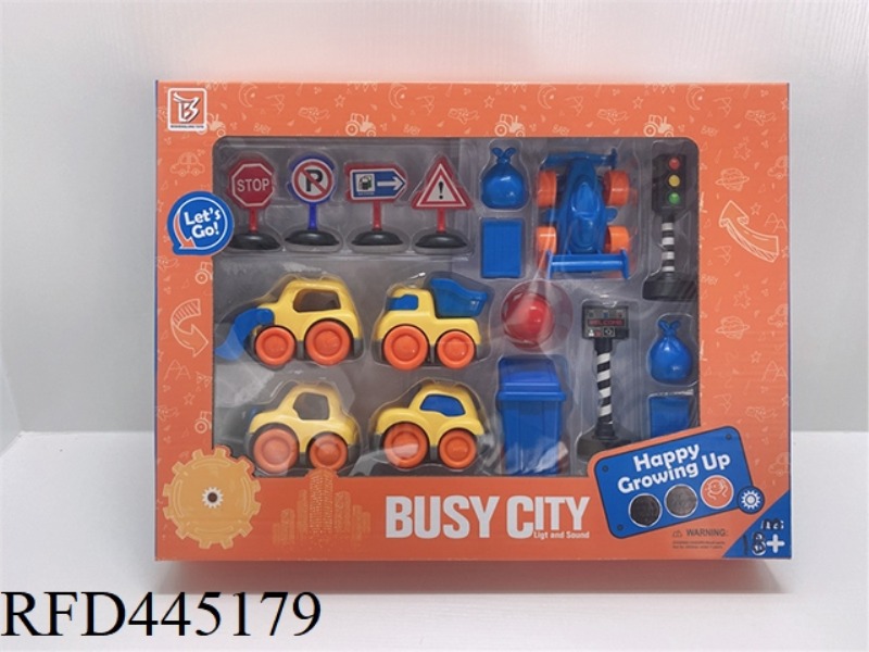 BABY RING CARTOON CAR