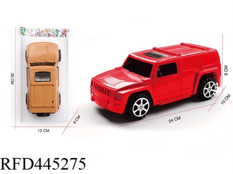 1: 16 INERTIA H3 HUMMER SIMULATION VEHICLE