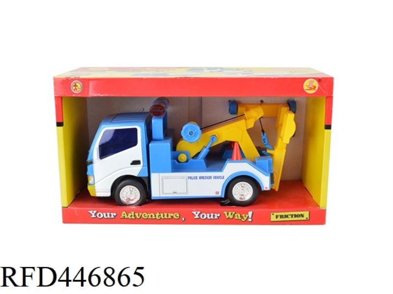 POLICE WRECKER VEHICLE