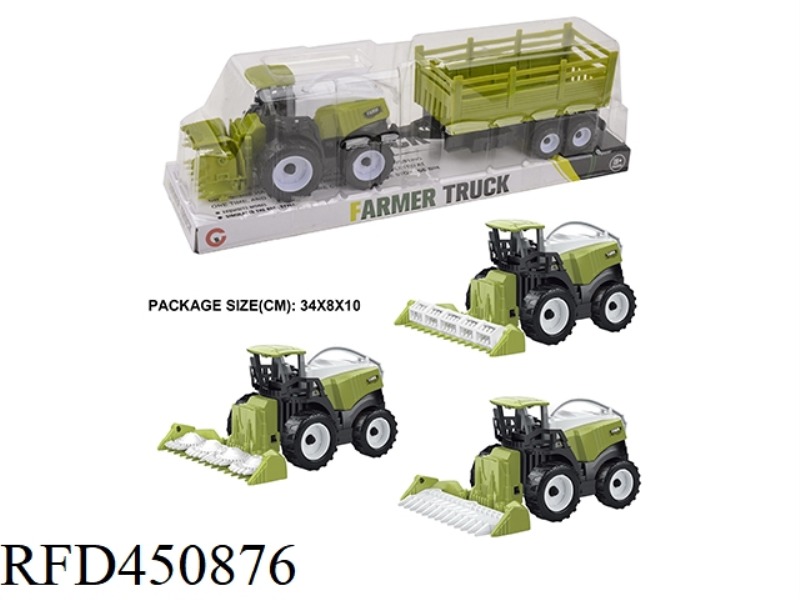 INERTIA FARMER HARVESTER VEHICLE