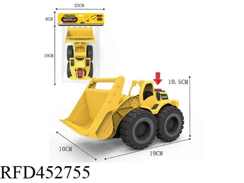 INERTIAL SOUND AND LIGHT ENGINEERING VEHICLE BULLDOZER