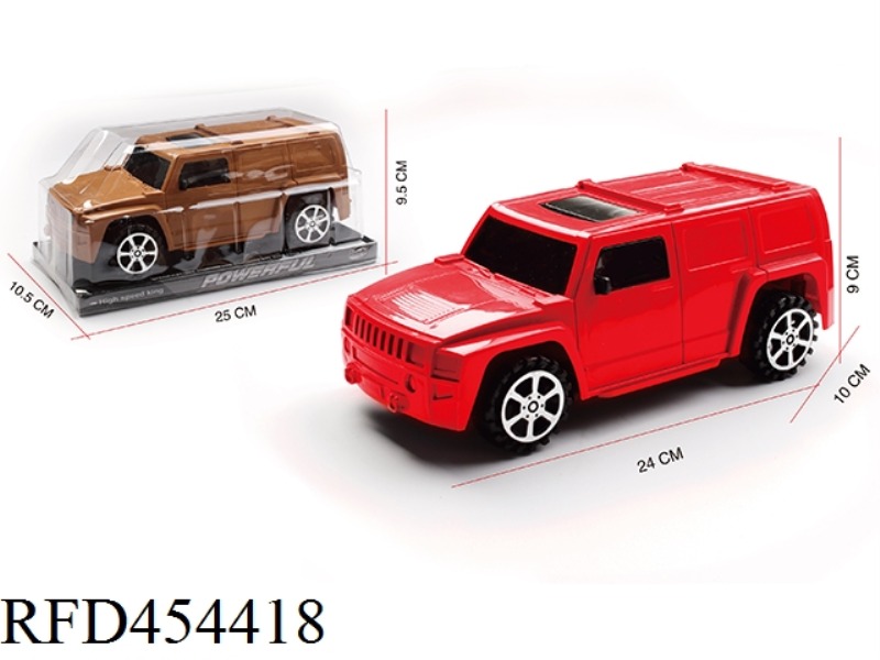 1: 16 INERTIA H3 HUMMER SIMULATION VEHICLE