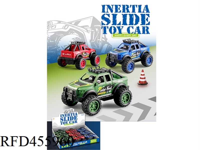 INERTIA PICKUP (THREE COLOR MIXED PACKAGE) 9PCS