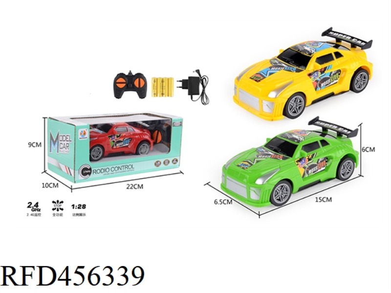 1:28 RACING FOUR-CHANNEL REMOTE CONTROL CAR