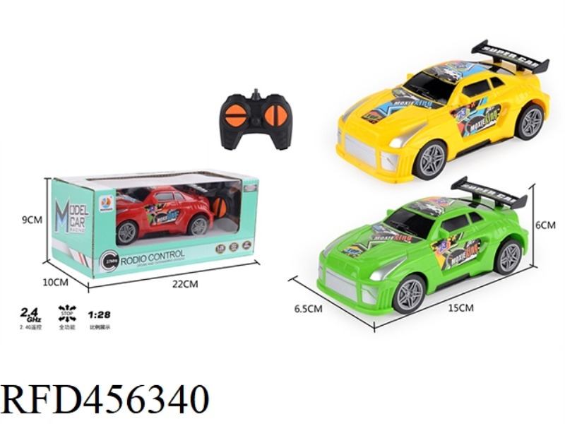1:28 RACING FOUR-CHANNEL REMOTE CONTROL CAR