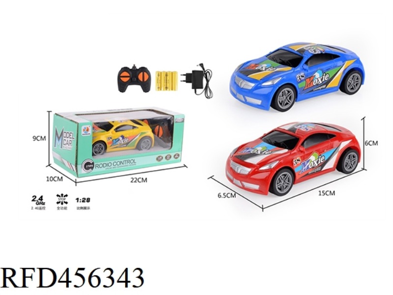 1:28 RACING FOUR-CHANNEL REMOTE CONTROL CAR