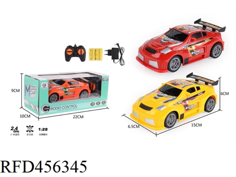1:28 RACING FOUR-CHANNEL REMOTE CONTROL CAR