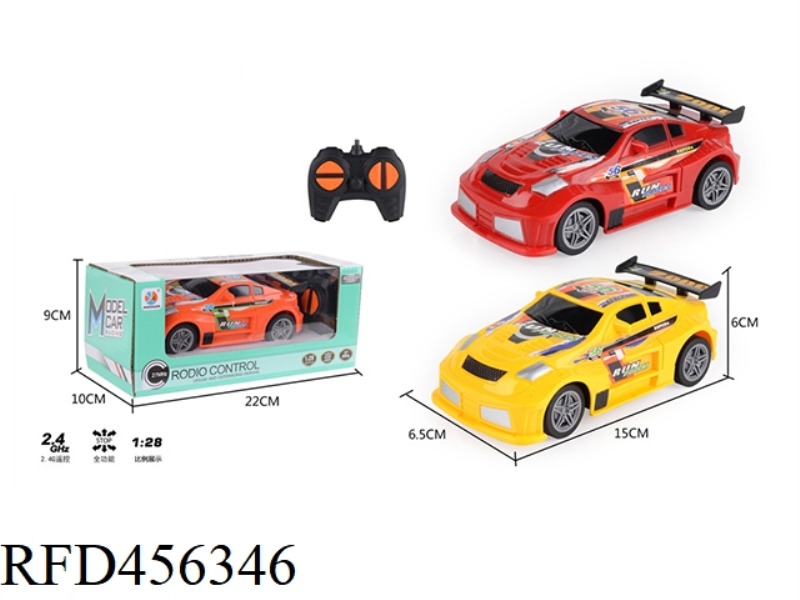 1:28 RACING FOUR-CHANNEL REMOTE CONTROL CAR