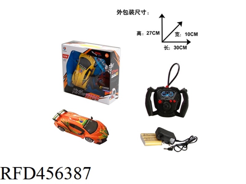 1:16 FOUR-CHANNEL REMOTE CONTROL RACING CAR RAMBO POISON BRIGHT WINDOW