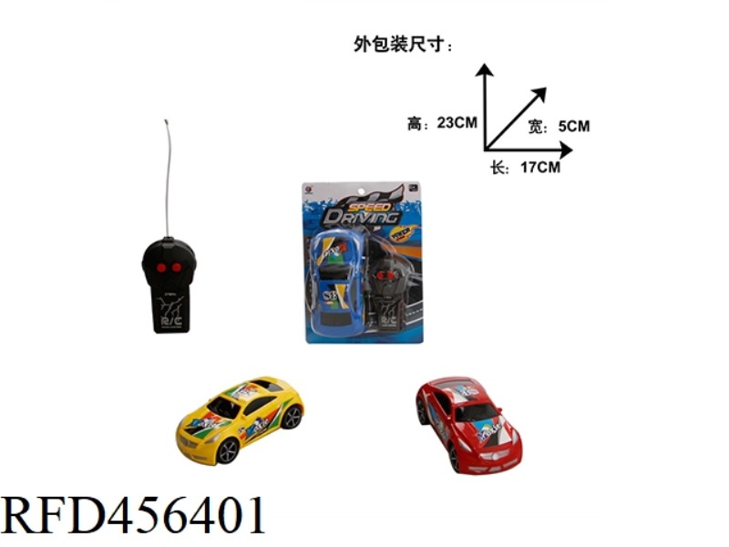 1:28 RACING TWO-CHANNEL REMOTE CONTROL CAR