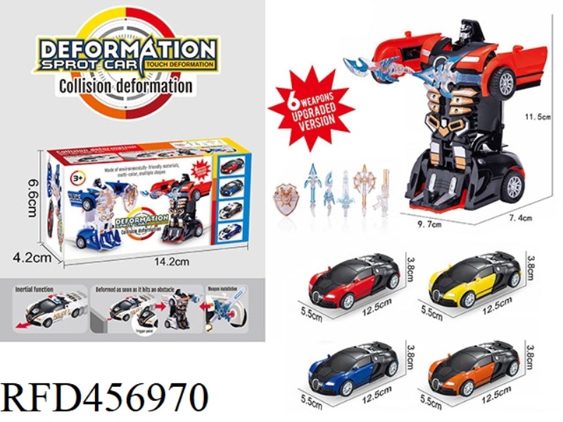 INERTIA ONE-BUTTON DEFORMATION CAR
