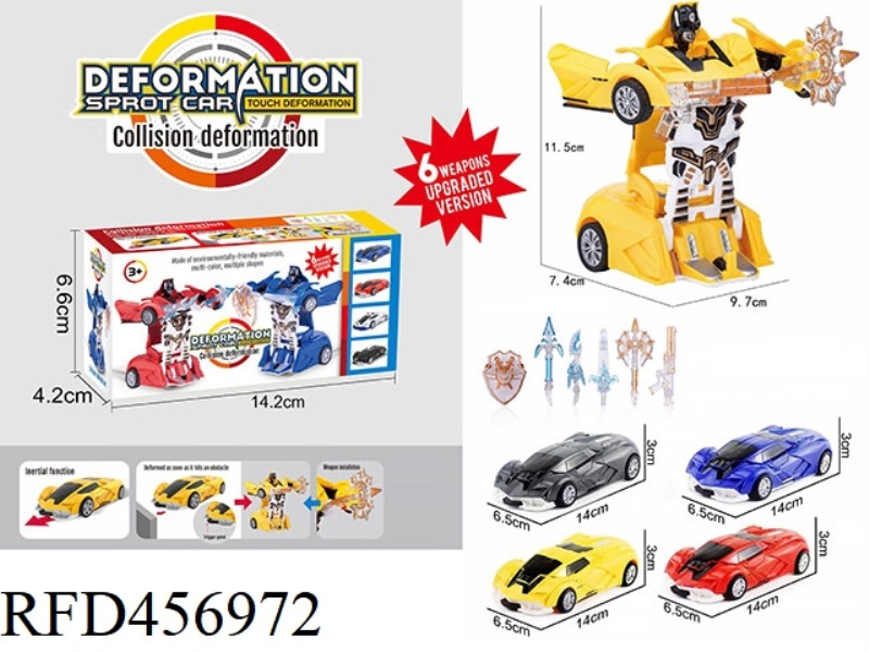 INERTIA ONE-BUTTON DEFORMATION CAR