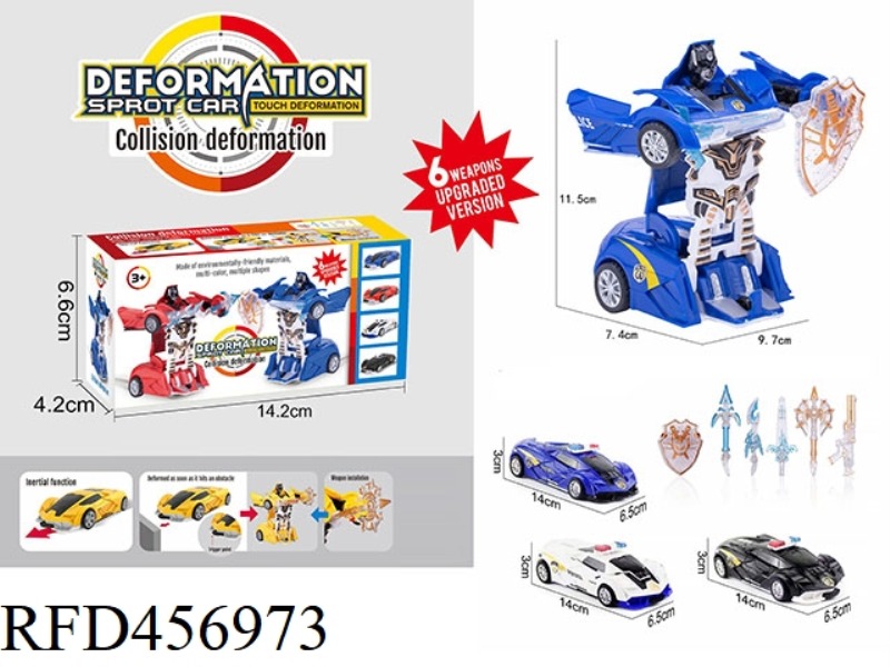 INERTIA ONE-BUTTON DEFORMATION CAR