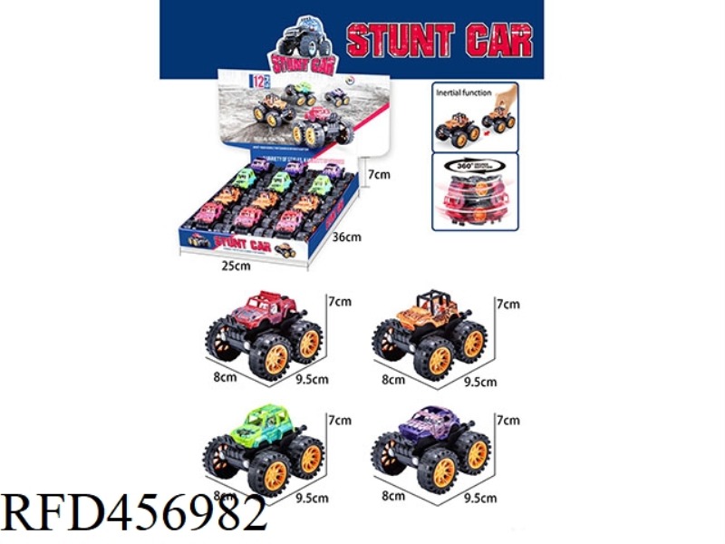 SINGLE INERTIA STUNT BUGGY 12PCS
