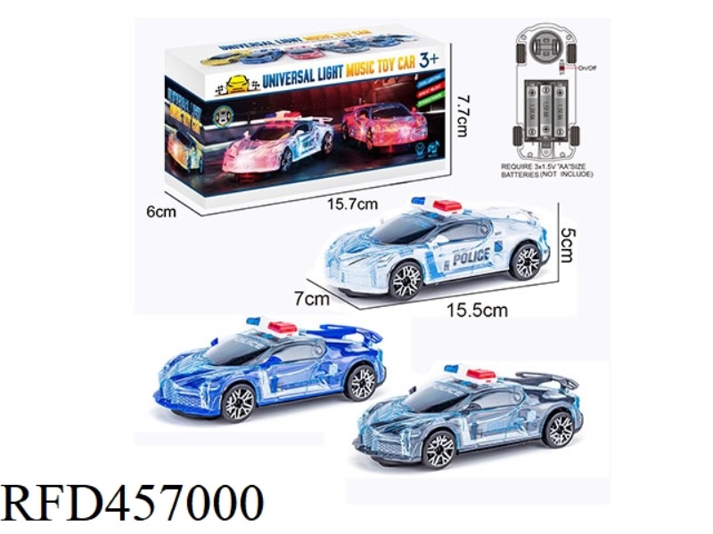UNIVERSAL LIGHT POLICE CAR