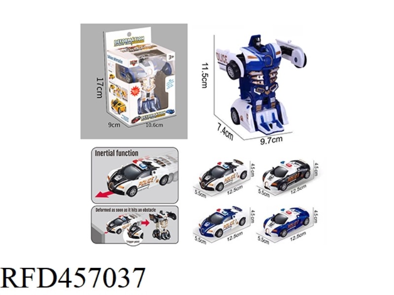 DEFORMED BUGGA POLICE CAR