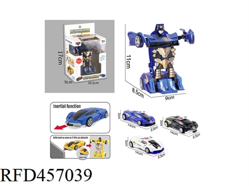 DEFORMATION RAMBO POLICE CAR