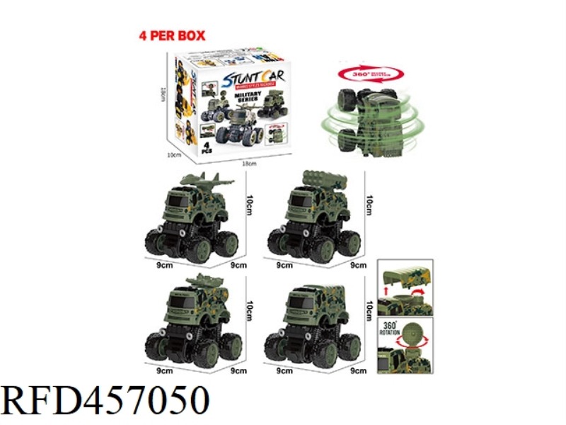 DUAL INERTIA MILITARY VEHICLE SET