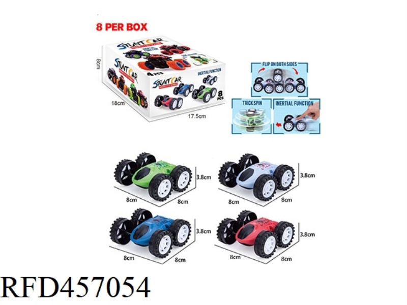 INERTIA STUNT DOUBLE-SIDED CAR