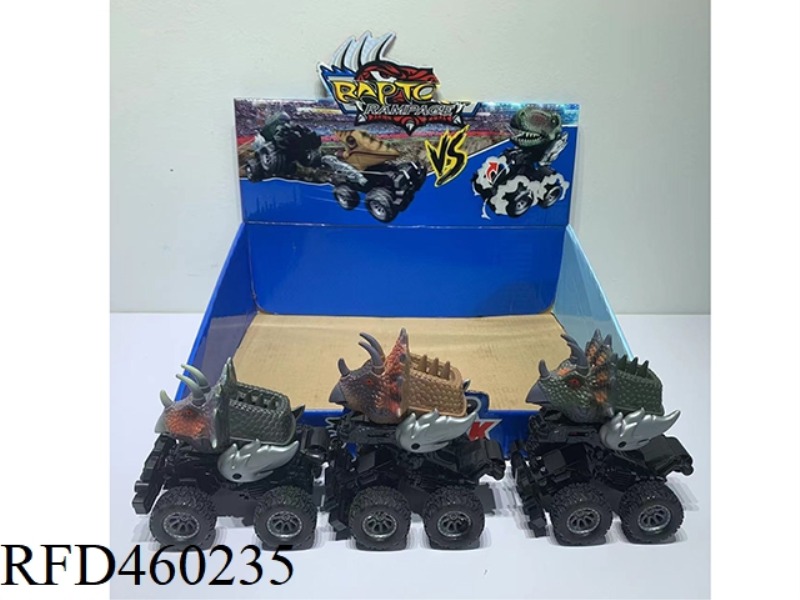 INERTIA BOUNCE DINOSAUR 9PCS