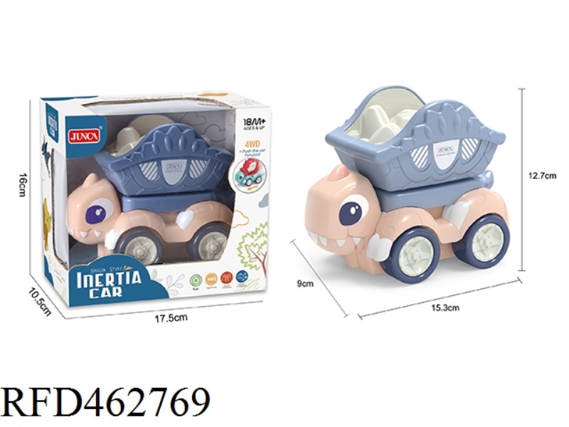 4WD INERTIA DINOSAUR CLAY CAR