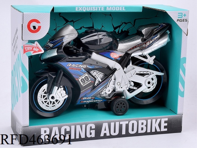 INERTIAL LIGHT MUSIC RACING MOTORCYCLE