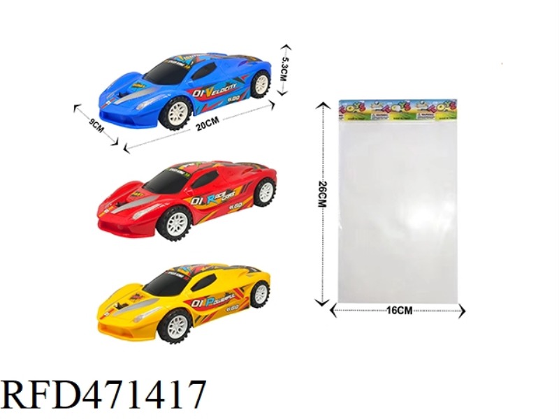 THREE COLOR MIXED LOADING OF INERTIA CAR