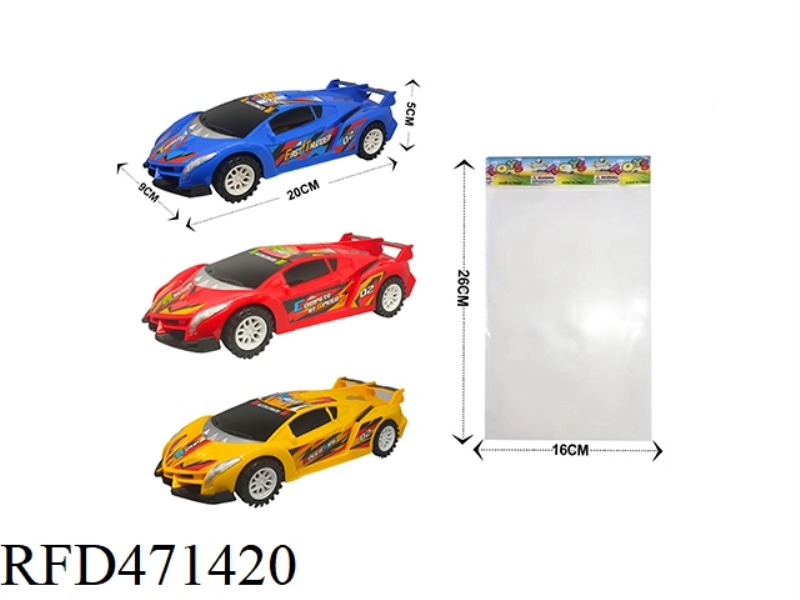 THREE COLOR MIXED LOADING OF INERTIA CAR