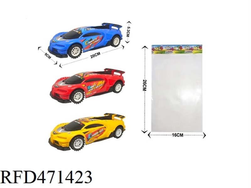 THREE COLOR MIXED LOADING OF INERTIA CAR