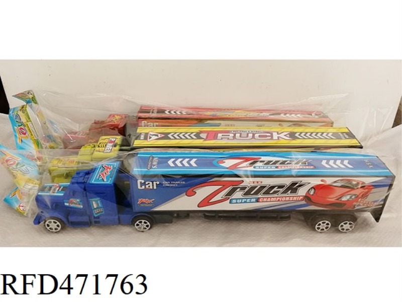 TOWING CONTAINER TRUCK