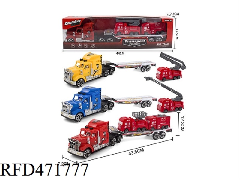 INERTIA VEHICLE TRACTOR 4 TYPES OF FIRE FIGHTING