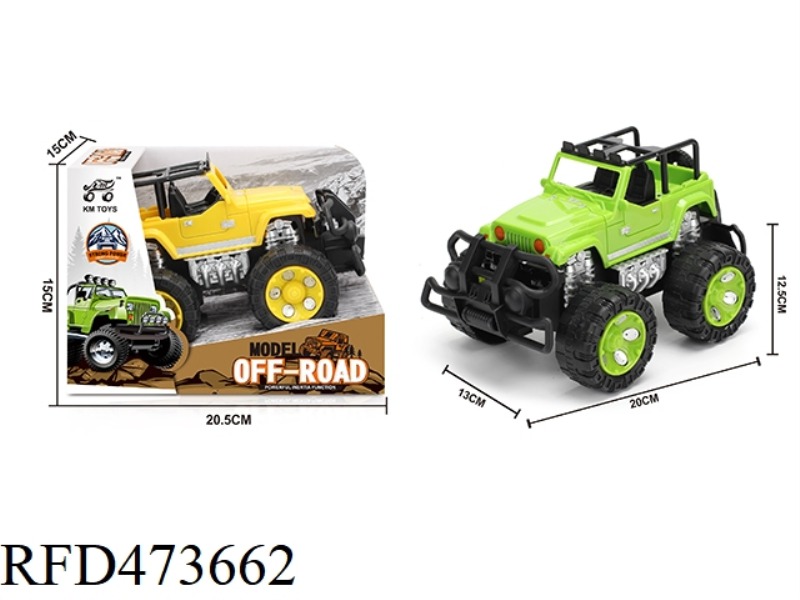 INERTIA JEEP SIMULATOR SUV 1:28