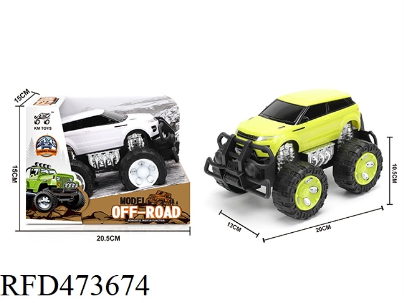 INERTIA LAND ROVER SIMULATION OFF-ROAD VEHICLE 1:28