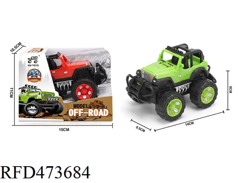INERTIA JEEP SIMULATOR SUV 1:43