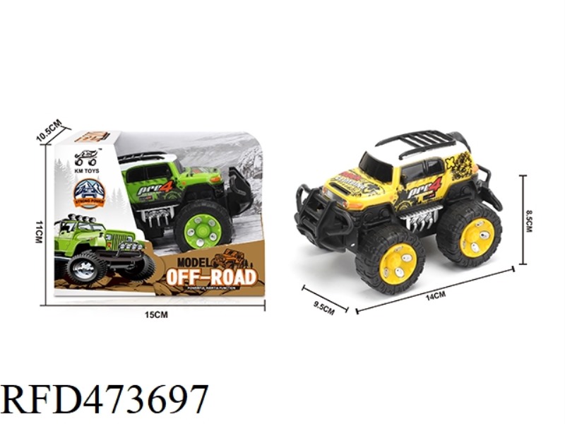 INERTIA TOYOTA PAD PRINTING OFF-ROAD VEHICLE 1:43
