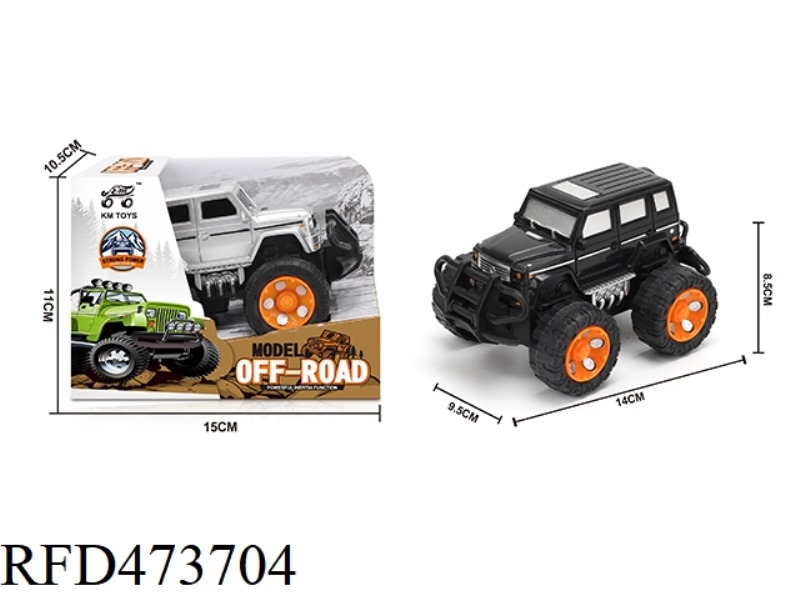 INERTIA MERCEDES-BENZ SIMULATION OFF-ROAD VEHICLE 1:43