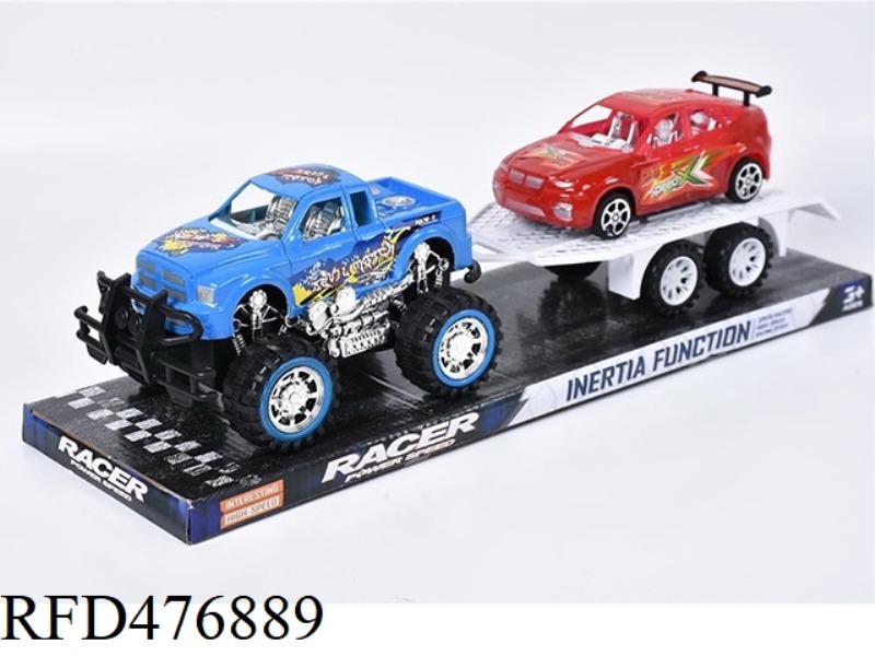 INERTIA PICKUP TRUCK TOW 1 SLIDING CAR
