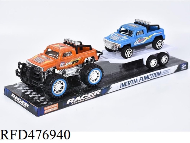 FRICTION RACING DRAG 1 SLIDING PICKUP CAR
