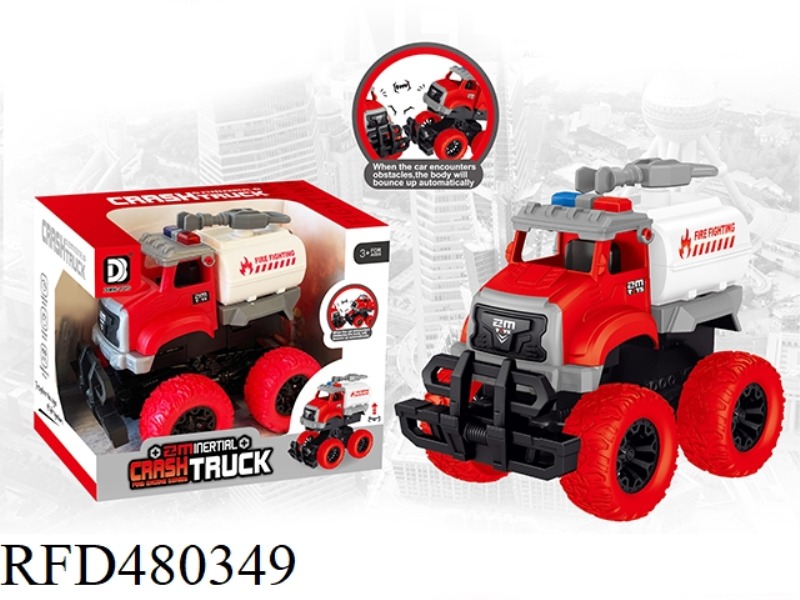 INERTIAL COLLISION FIRE TRUCK